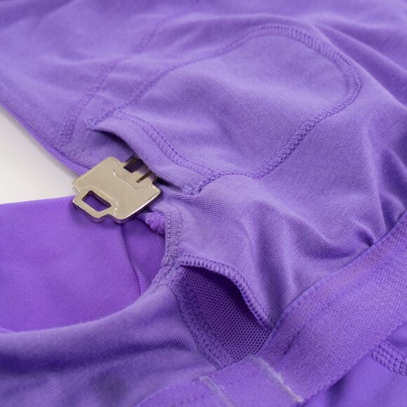 LULULEMON Run: Make It Count Tank Two in One Power Purple Size 6 EUC ALTERED - Picture 5 of 12